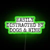 Contemporary Home Decor Accent with Adjustable Colorful Distraction Neon Sign