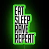 Vibrant RGB Neon Sign Decor for Home Party and Relaxation Spaces