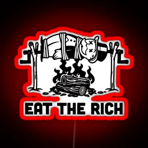 Eat The Rich RGB Neon Sign