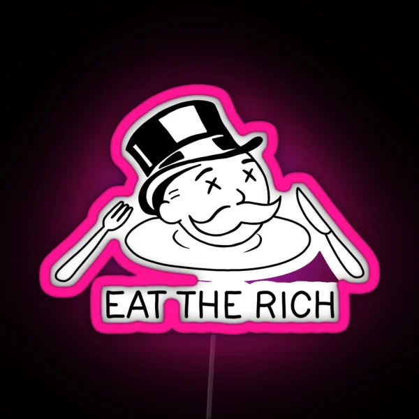 Eat The Rich RGB Neon Sign