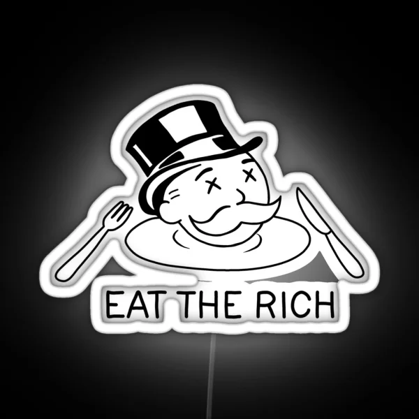 Eat The Rich RGB Neon Sign