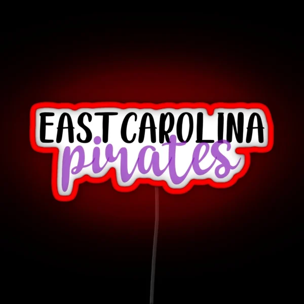 ECU Pirates RGB Neon Sign