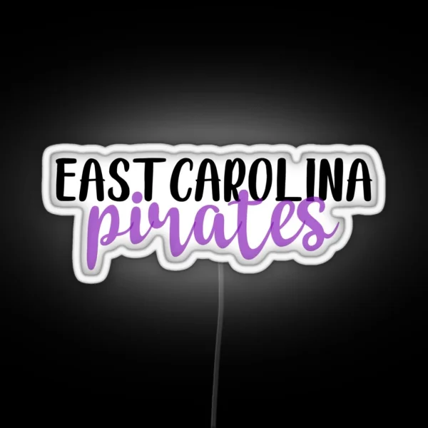 ECU Pirates RGB Neon Sign