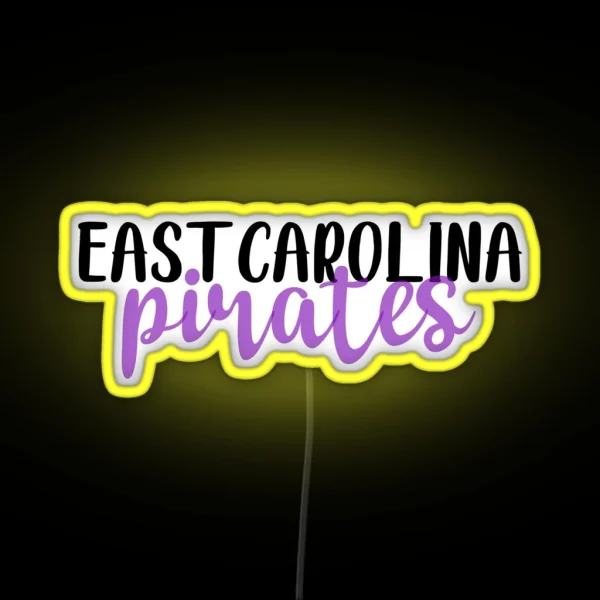 ECU Pirates RGB Neon Sign
