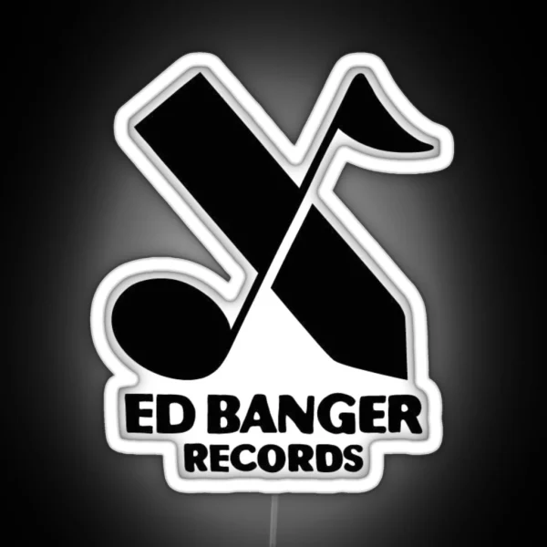 Ed Banger Records Logo RGB Neon Sign