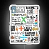 Customizable music-inspired RGB lighting neon sign with song lyrics display.