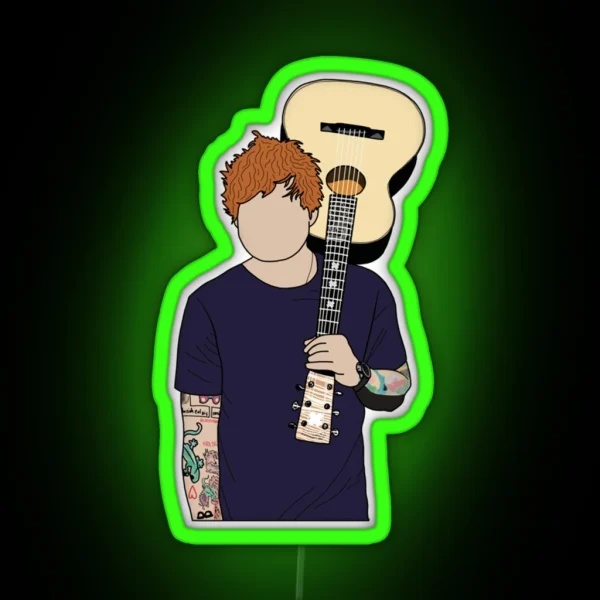 Ed Sheeran RGB Neon Sign