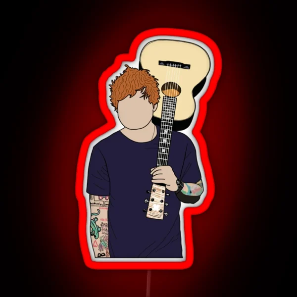 Ed Sheeran RGB Neon Sign