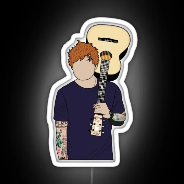 Ed Sheeran RGB Neon Sign