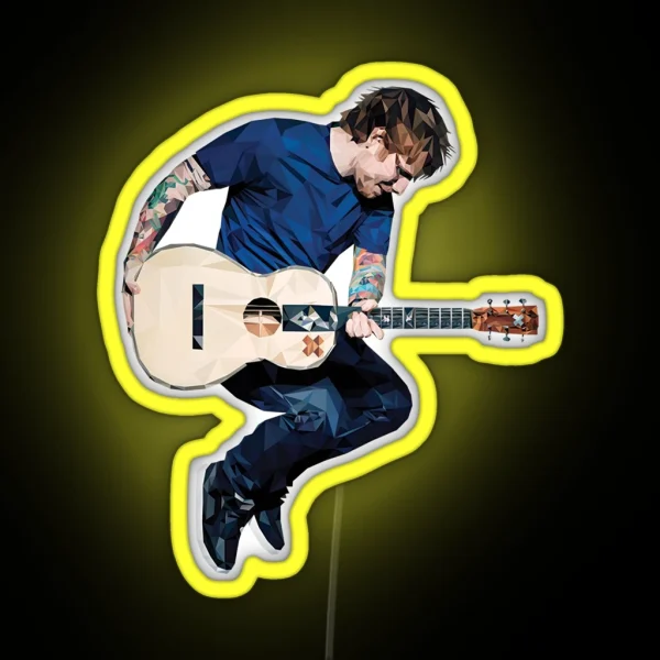 Ed Sheeran RGB Neon Sign