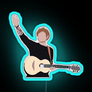 Ed Sheeran RGB Neon Sign