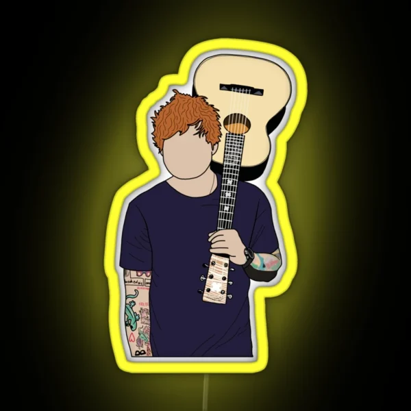 Ed Sheeran RGB Neon Sign