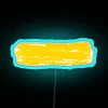 Ed Sheeran Subtract album art vibrant RGB neon light sign