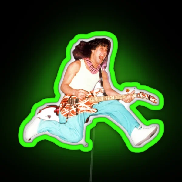 Eddie Van Halen Jump RGB Neon Sign
