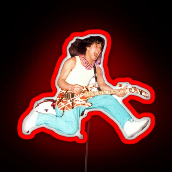 Eddie Van Halen Jump RGB Neon Sign