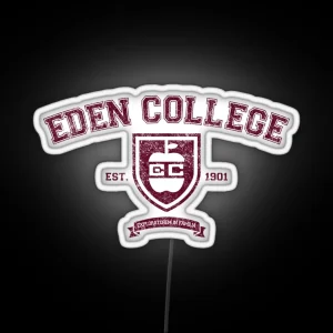 Eden College Varsity RGB Neon Sign