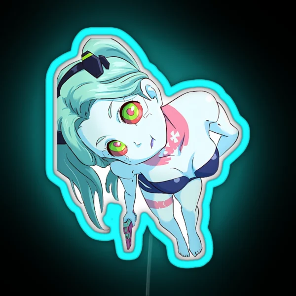 Edgerunners Rebecca RGB Neon Sign
