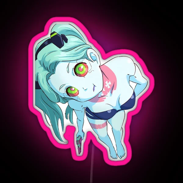 Edgerunners Rebecca RGB Neon Sign