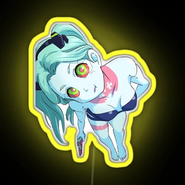 Edgerunners Rebecca RGB Neon Sign