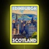 Edinburgh city centre RGB LED display neon signage advertising solution