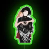 Unique Neon Sign with Romantic Edward Scissorhands Inspired Heart Design