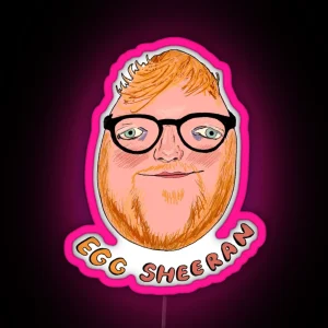 Egg Sheeran RGB Neon Sign