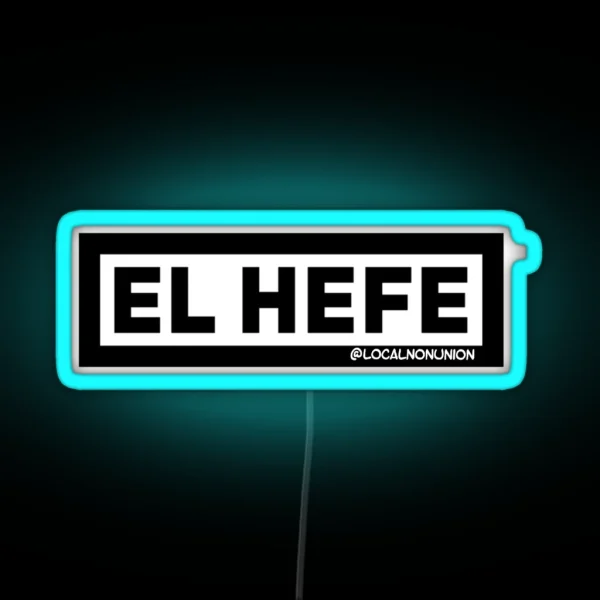 El Hefe Led RGB Neon Sign