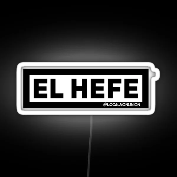 El Hefe Led RGB Neon Sign