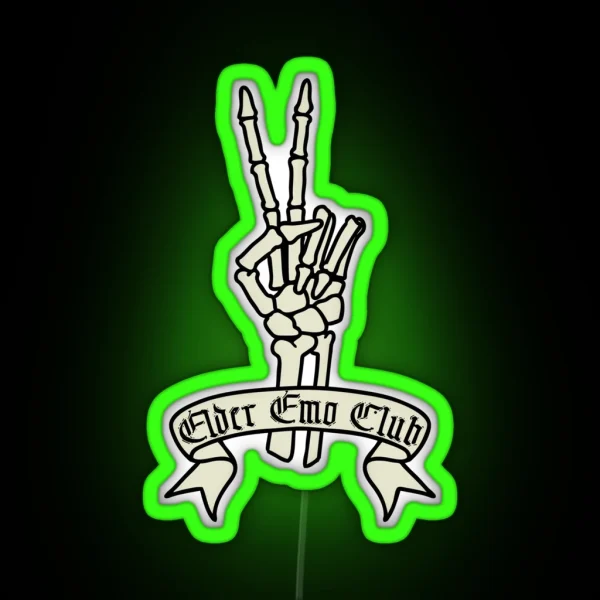 Elder Emo Club RGB Neon Sign