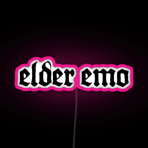 ELDER EMO RGB Neon Sign