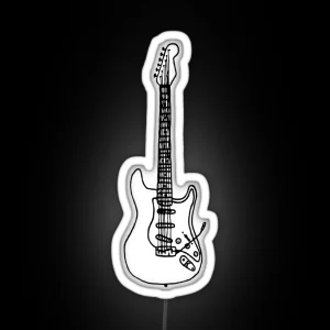 Electric Guitar RGB Neon Sign