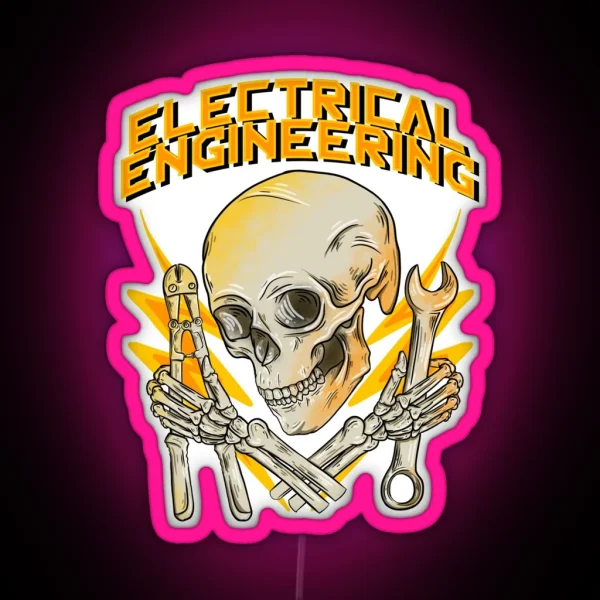 Electrical Engineering RGB Neon Sign