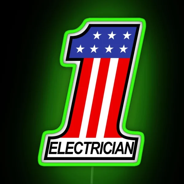 Electrician 1 HD RGB Neon Sign