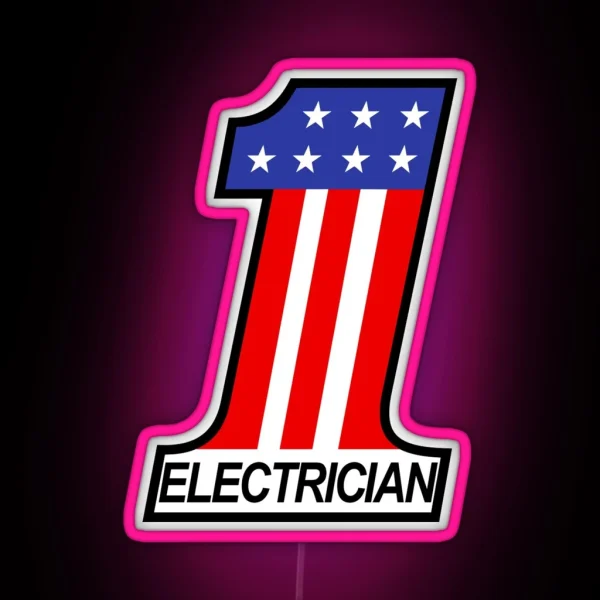 Electrician 1 HD RGB Neon Sign