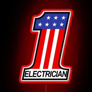 Electrician 1 HD RGB Neon Sign