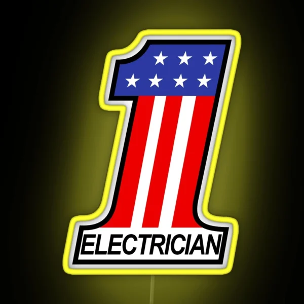 Electrician 1 HD RGB Neon Sign