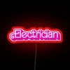 Electrician Services - Expert Neon Sign with Colorful LED Accent Lighting