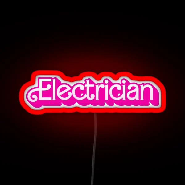Electrician RGB Neon Sign