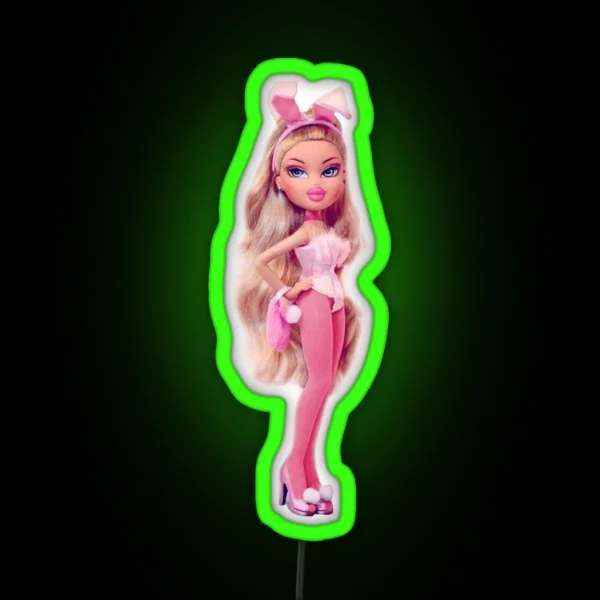 Elle Woods Bratz Doll RGB Neon Sign