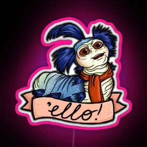 Ello Labyrinth Worm RGB Neon Sign