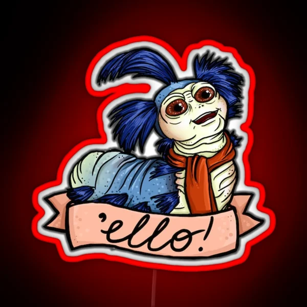 Ello Labyrinth Worm RGB Neon Sign