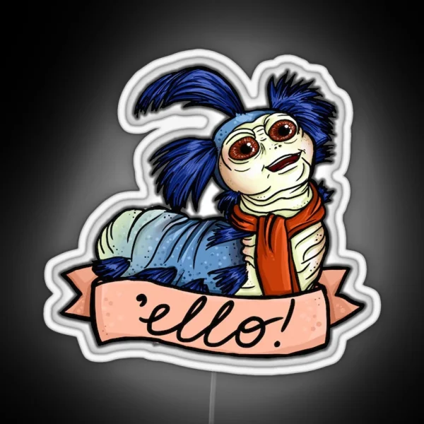 Ello Labyrinth Worm RGB Neon Sign
