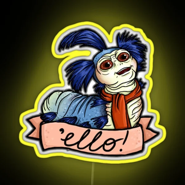 Ello Labyrinth Worm RGB Neon Sign