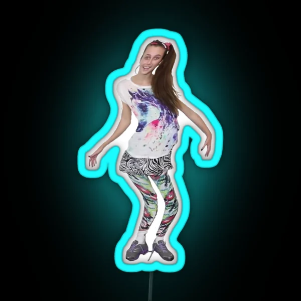 Emma Chamberlain Horse Girl RGB Neon Sign