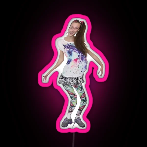 Emma Chamberlain Horse Girl RGB Neon Sign