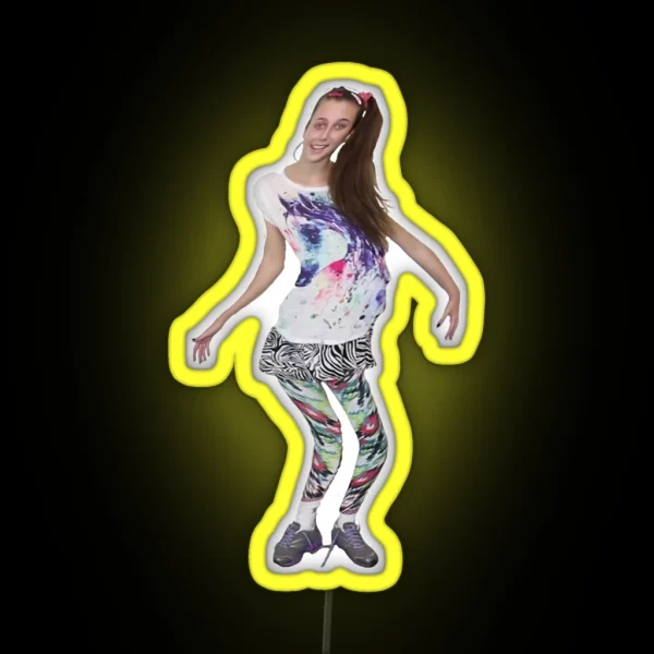 Emma Chamberlain Horse Girl RGB Neon Sign