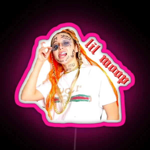 Emma Chamberlain Lil Moop RGB Neon Sign