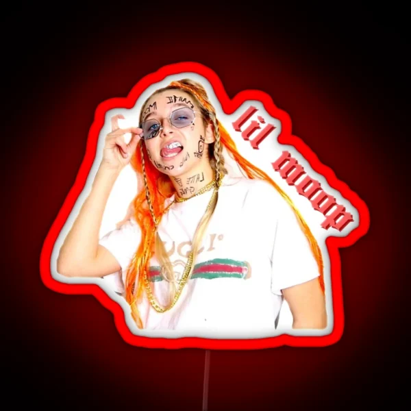 Emma Chamberlain Lil Moop RGB Neon Sign