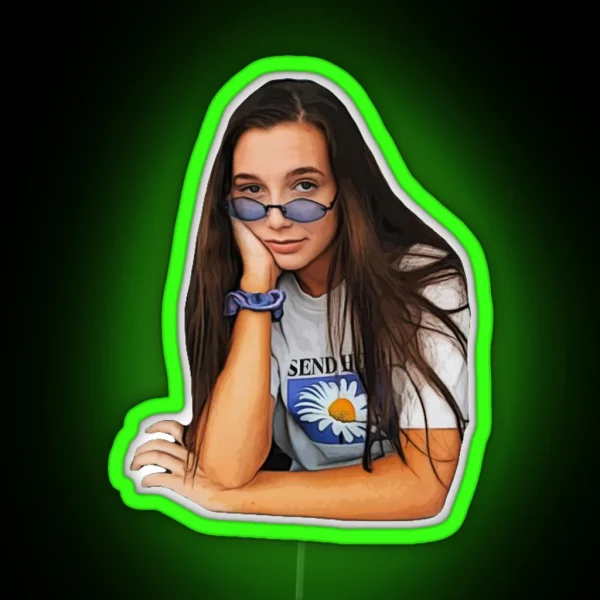 Emma Chamberlain RGB Neon Sign