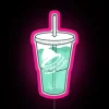 Vibrant emotional support symbol with customizable Baja Blast RGB lighting